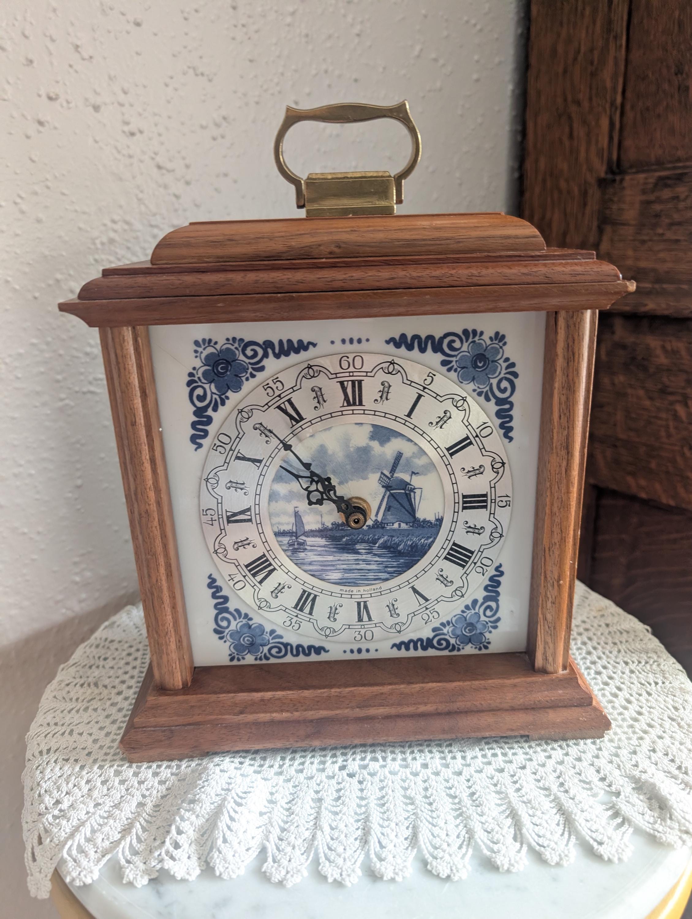 Antique Delft Clock - Etsy