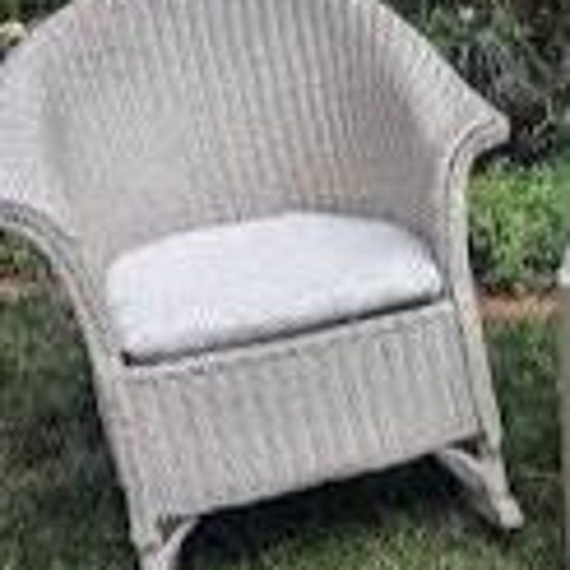 Wicker Childs Rocking Chair - Etsy