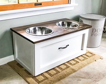 raised pet bowls feeding stations