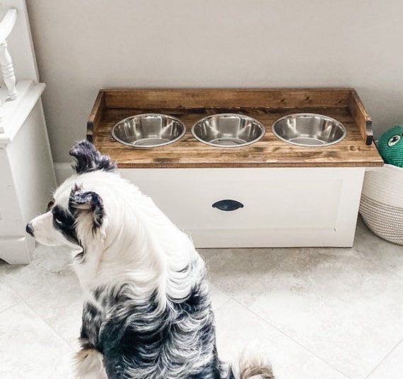 dog feeding table
