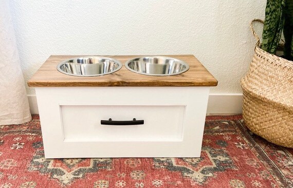 dog feeding table