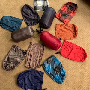 Stuff sacks backpacking hammocking