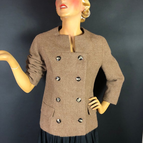 希少な 1960 年代のクチュール シモネッタ エ ファビアーニ ショート 