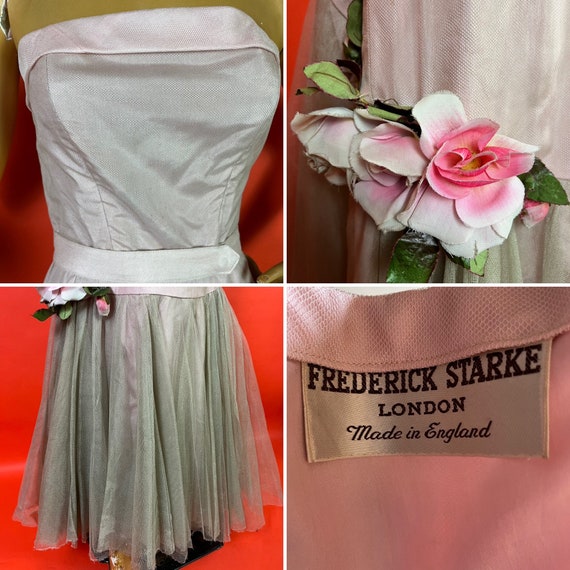 Extraordinary 1950s Frederick Starke Mermaid Dres… - image 7