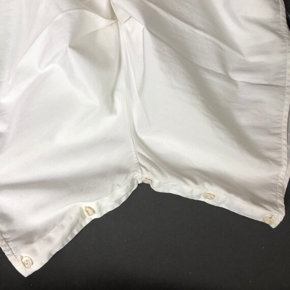 1940s White Step In, Teddy, Cami Knicker with Wide Le… - Gem