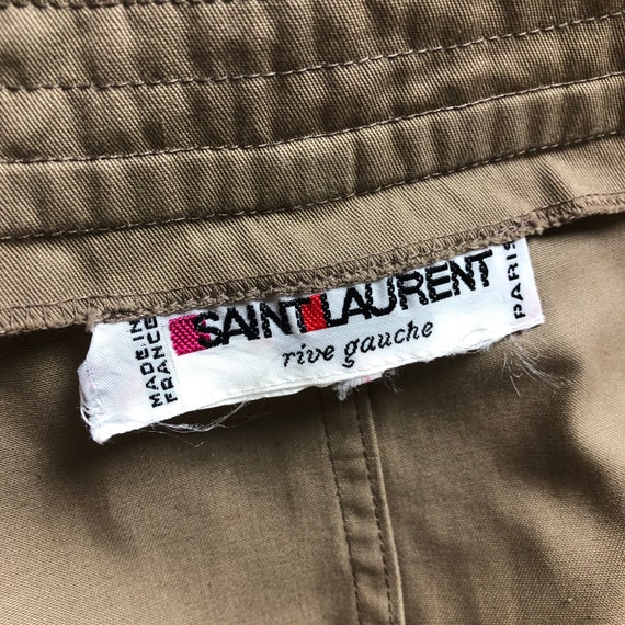 Yves Saint Laurent rive gauche スキッパー | finiscapital.com