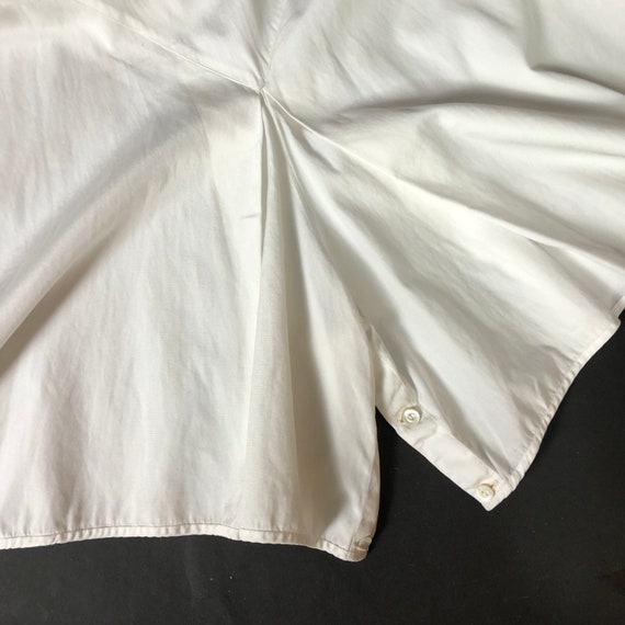 1940s White Step In, Teddy, Cami Knicker with Wide Le… - Gem