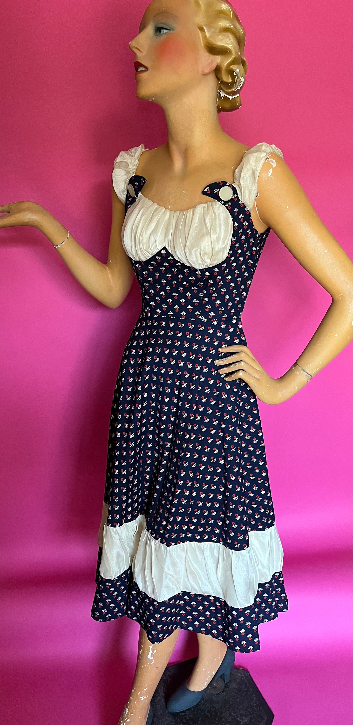 open lace back dress Sangre Del Sol- Pinup Doll Ashley Marie X- Rockin Bettie Medium