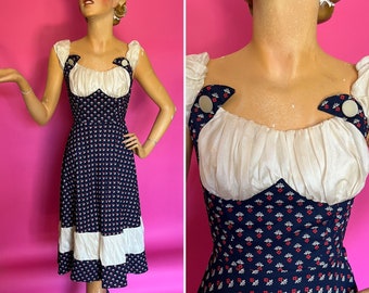 Vintage 1940's Mitchell Frocks Pale Blue Ruched Afternoon Cocktail Dress -  Etsy
