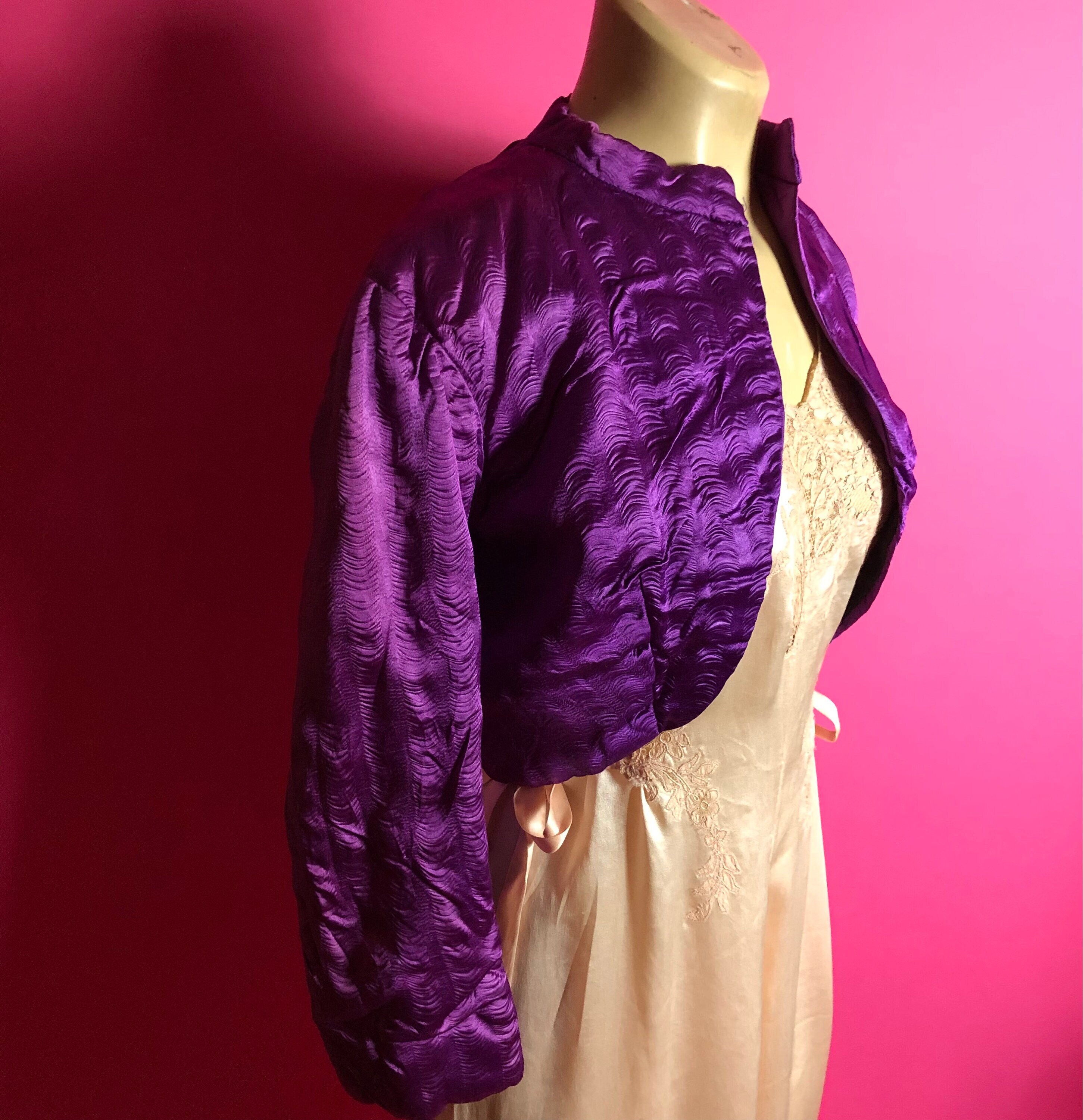 Plum bolero jacket hot sale