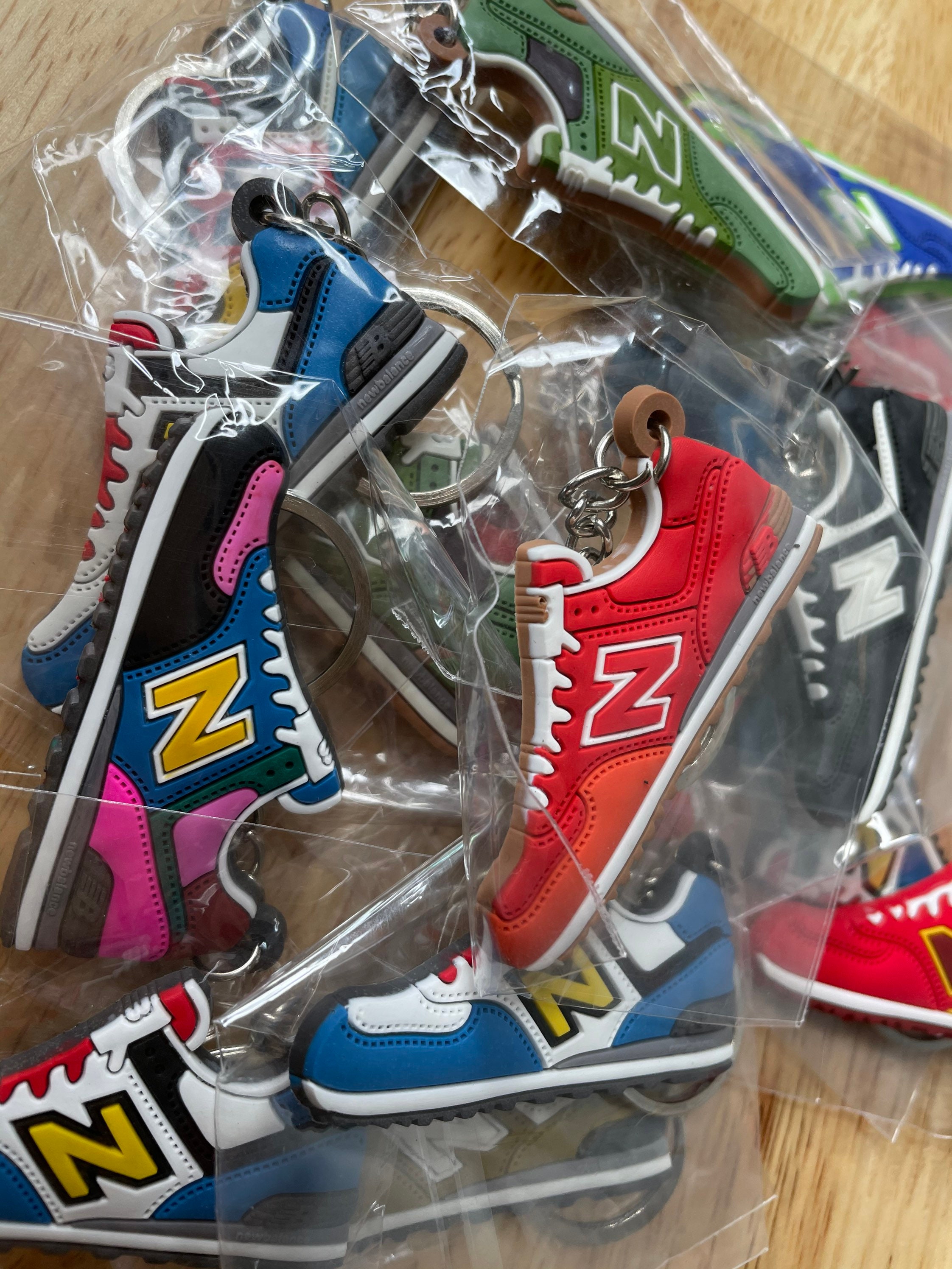 1 New Random Shoe Keychain NB 574 Running Sneakers Etsy