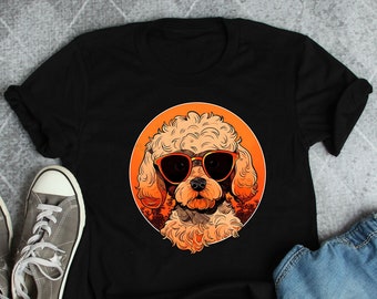 Camiseta Cavapoo, para mujer y hombre. Regalo divertido para amantes de los perros Cavapoo color canela. Camiseta adorable de Cavapoo. Camiseta para mascotas. Para mamás y papás de Cavapoo.