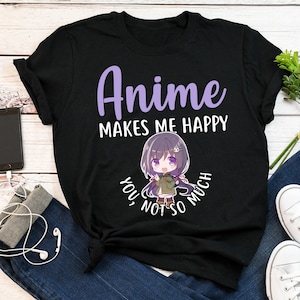 Funny Anime Shirt, Cute Manga Lover Gift, Japanese T-shirt, Japan Tshirt, Nerd, Geek, Gaming, Otaku Clothing, Kawaii Meme Tee