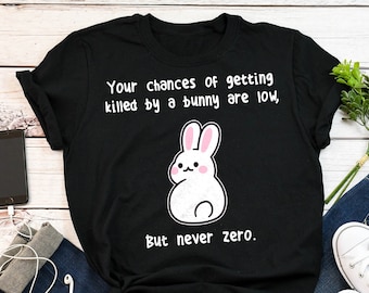 Rabbit Shirt, Women Men, Funny Rabbit Lover Gift, Cute Bunny T-shirt, Pet Tshirt, White Rabbit, Rabbit Mom, Dad, Gift For Him, Her, Easter