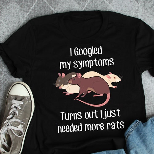 "Rat Body Language" Funny T-Shirt For Rat Lovers & Pet Owners - 100% Cotton Unisex Tee - View #8