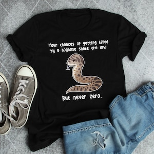 Hognose Snake Shirt, Women, Men, Funny Reptile Tshirt, Snake Lover Gift, Reptile T-shirt, Cute Snake Tee Python Snake Mom Snake Dad