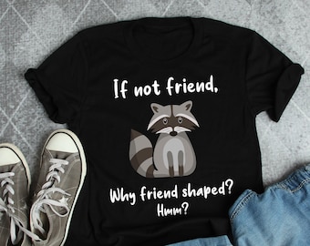 Rolig tvättbjörnströja, kvinnor män, tvättbjörnälskare, skräppanda, söt djurmeme-t-shirt, presenter till honom henne, t-shirt, humortröja, natur och vilda djur