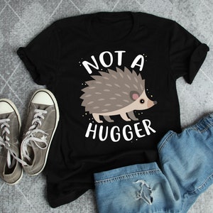 Hedgehog Shirt, Women, Men, Funny Hedgehog Lover Gift, Cute Hedgehog T-shirt, Pet Hedgehog Tshirt, Animal Nature, Mom Dad, Hugs, Cottagecore