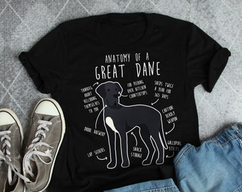 Great dane t shirts funny top