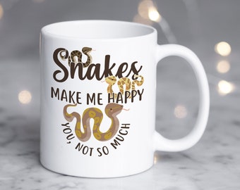 Schlangenkaffeetasse, niedliches Ball Python Liebhaber Geschenk, lustige Reptil Tasse, Carmel Küstenteppich Python, Python für Kinder, Stimson's gefleckt, Mama