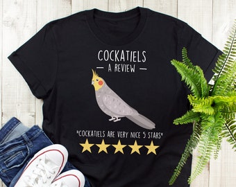 Camiseta de cacatúa, para mujer y hombre, regalo divertido para amantes de los loros, camiseta de pájaro adorable, camiseta divertida de cacatúa, camiseta para mascotas, top, mamá y papá cacatúa, humor de memes