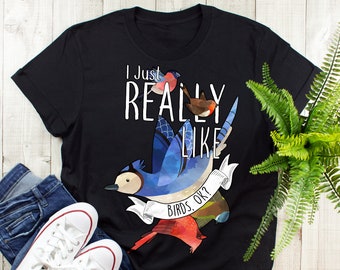 Camiseta divertida de aves, para mujer y hombre, regalo para amantes de las aves, camiseta de observación de aves, camiseta divertida para observadores de aves, ornitólogo observador de aves, observando camachuelos