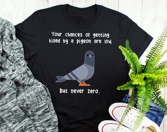Koszulka z gołębiem, damska, męska, zabawny prezent dla miłośnika ptaków, uroczy T-shirt z dzikim gołębiem, koszulka z gołębiem, koszulka dla zwierząt, topy, odzież, szczur niebiański, zwierzę