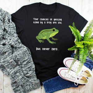 Frog Shirt, Women, Men Tshirt, Pet Amphibian Lover Gift, Funny Cottagecore T-Shirt, Cute Reptile Tee, Animal, Goblincore Cottage Core Nature