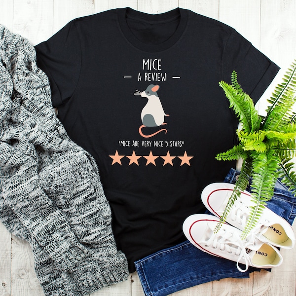 Mouse Shirt, Women, Men, Funny Mouse Lover Gift, Cute T-shirt, Pet Lover Tshirt, Tee, Tops, Fancy Mice, Rodent Mom Dad, Pocket Pet, Review