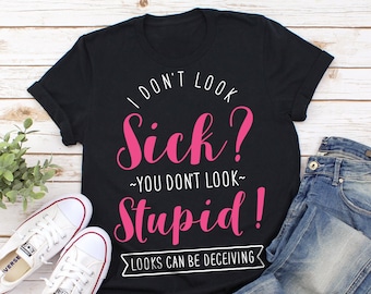 Grappig shirt Spoonie, vrouwen, mannen, onzichtbare psychische aandoening T-shirt cadeau, fibromyalgie vermoeidheid Diabetes Crohns EDS Lupus Lyme, lepel