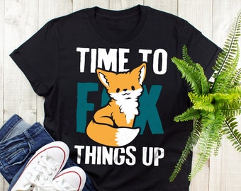 Camiseta engraçada de raposa, unissex, presente para amantes de raposas, camiseta fofa de raposa, camiseta de animal, camiseta, fandom furry, coisas de raposa, fursuit, furries, humor adulto