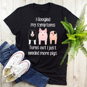 Funny Pig Shirt, Women, Men, Pet Hog Lover Gift, Farm Tshirt, Cute Farming Tee, Farmer Tshirt, Pig Mom Dad, Mini Birkshire Animal Livestock