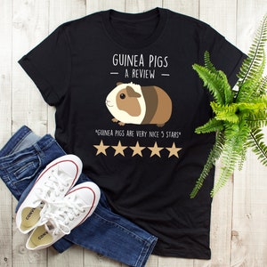 Guinea Pig Shirt, Women, Men, Funny Guinea Pig Lover Gift, Cute Cavy T-shirt, Pet Cavies Tshirt, Animal Rodent Mom Dad Clothing, Review