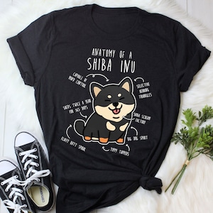 Shiba Inu Shirt - Etsy