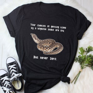 Hognose Snake Shirt, Women, Men, Funny Reptile Tshirt, Snake Lover Gift, Reptile T-shirt, Cute Snake Tee Python Snake Mom Snake Dad