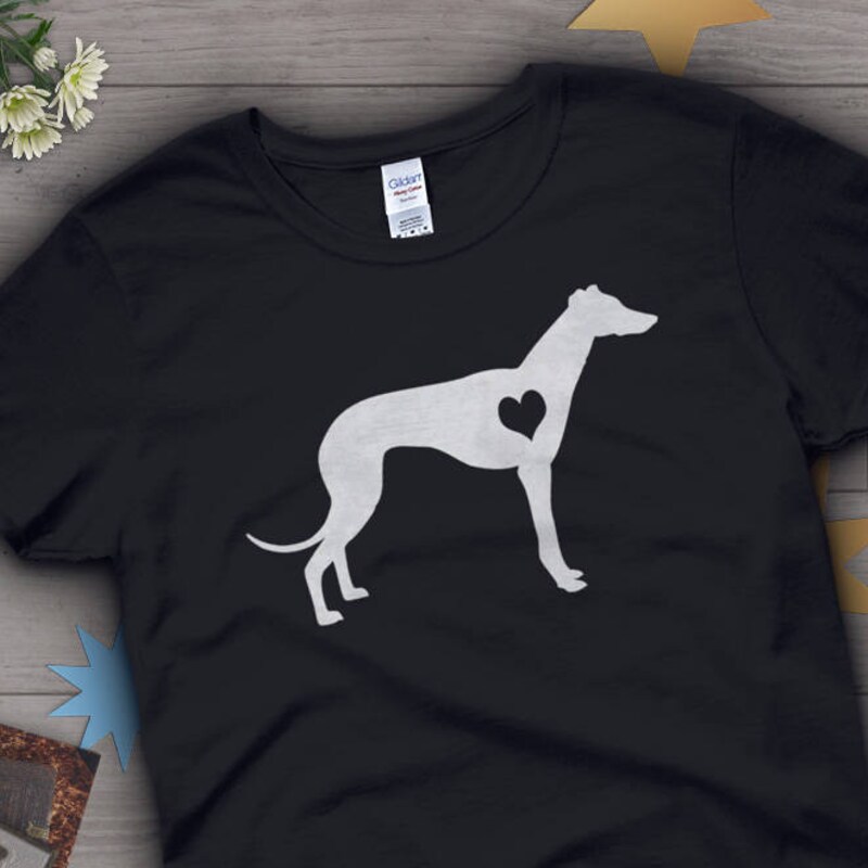 Italian Greyhound Whippet Eye Rolling Disapproving Dog T-Shirt