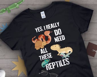 おもしろ爬虫類Tシャツ、女性・男性、アゴヒゲトカゲ愛好家へのギフト、コーンスネーク、トカゲ、リクガメ、パイソン、イグアナTシャツ、かわいいグラフィックTシャツ、Tシャツトップス