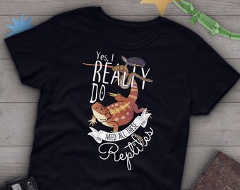 おもしろ爬虫類Tシャツ、女性・男性、アゴヒゲトカゲ愛好家へのギフト、コーンスネーク、トカゲ、リクガメ、パイソン、イグアナTシャツ、かわいいグラフィックTシャツ、Tシャツトップス