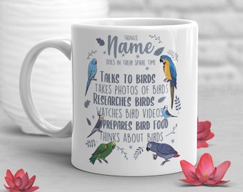 Parakeet Mug Etsy