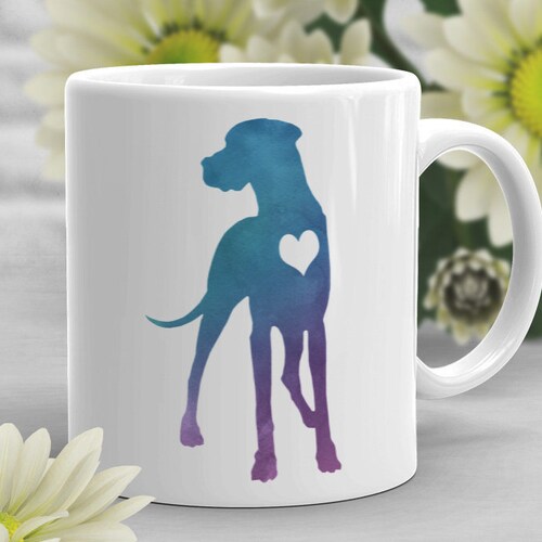 great dane coffee mug