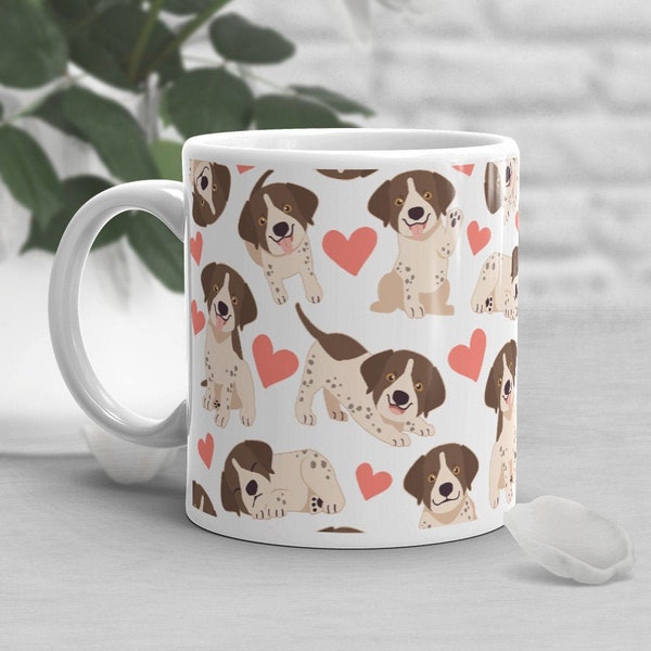 German Shorthaired Pointer Coffee Mug, Cute Short Haired Pointer Gift, Dog Lover, Gift for Her, Him, Birthday, Friend, Pointer Mom, Dad