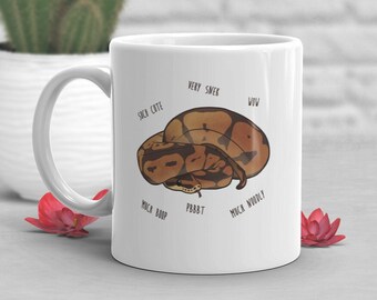 Ball Python Coffee Mug Cute Snake Lover Gift Funny Reptile - Etsy Australia Ball Python Coffee Mug Cute Snake Lover Gift Funny Reptile - Etsy Australia