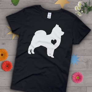 Shirt Pommeren, vrouwen mannen, cadeau hondenliefhebber, schattig T-shirt Pommeren moeder, T-shirt pom hondenliefhebber, T-shirt huisdier, tops, roze blauw marinepaars