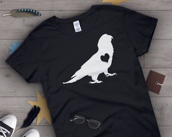 Conure Shirt, Women Men, Parrot Lover Gift, Cute Bird T-shirt, Sun Conure Tshirt, Pet Graphic Tee, Tops, Clothing, Green Cheek Pineapple