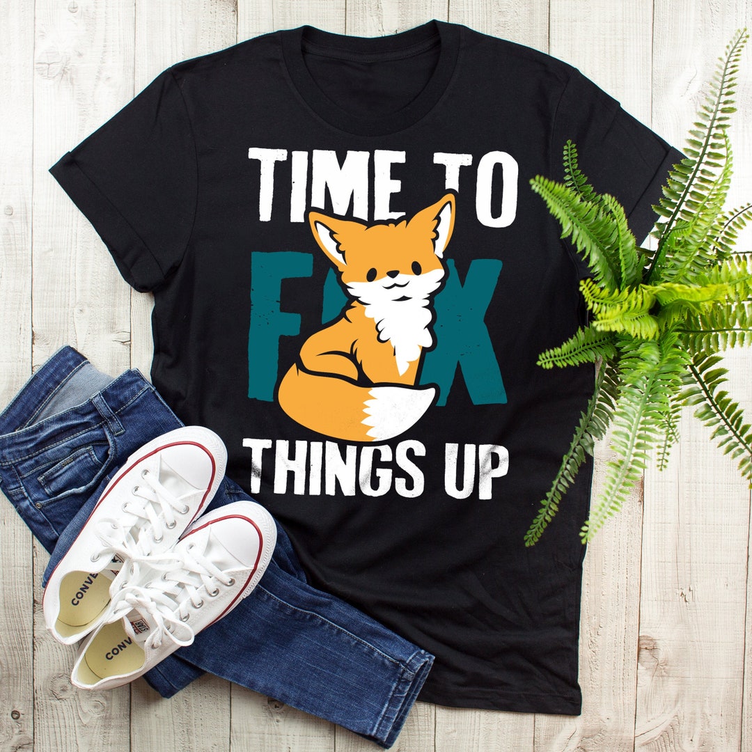 Funny Fox Shirt, Women Men, Fox Lover Gift, Cute Fox T-shirt, Animal Tshirt, Tee, Furry Fandom, Fox Things Up, Fursuit, Furries, Adult Humor - Etsy Canada