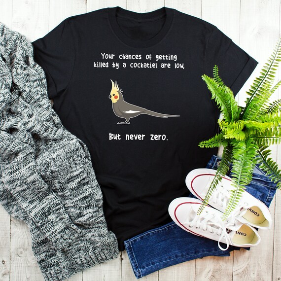 Tiel With It T-Shirt - Cockatiel T Shirt Tiel With It T-Shirt - Cockatiel T Shirt
