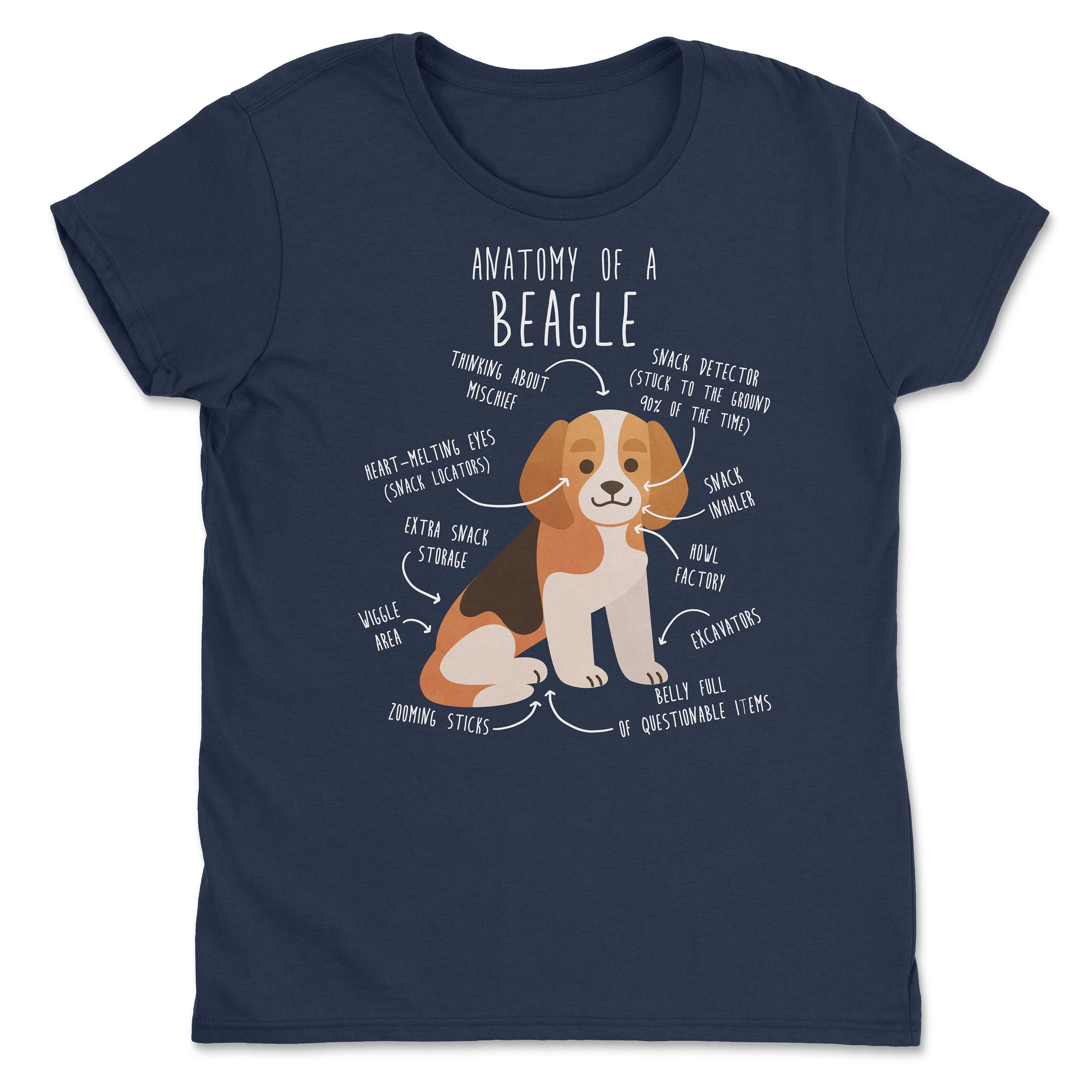 Funny 'I Do What I Want' Beagle Dog Graphic T-Shirt For Men – 100% Cotton Novelty Tee With Cool Design