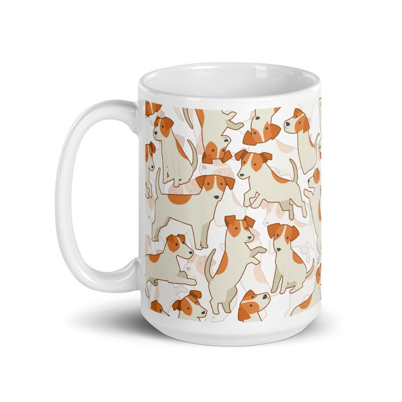 Jack Russell Terrier Coffee Mug, Cute Pet Jack Russell Gift, Dog Lover, Gift for Her, Him, Housewarming, Birthday, Jack Russel Mom, Dad image 7