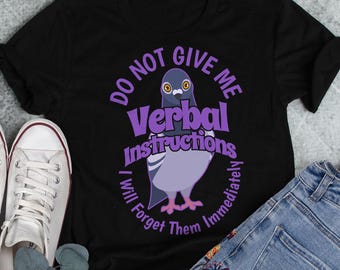 ADHD Shirt, Funny Autism Shirt, Chronic Illness T-Shirt, Women, Men, Invisible Mental Spoonie Gift, Neurodivergent, Autistic, Anxiety Cat