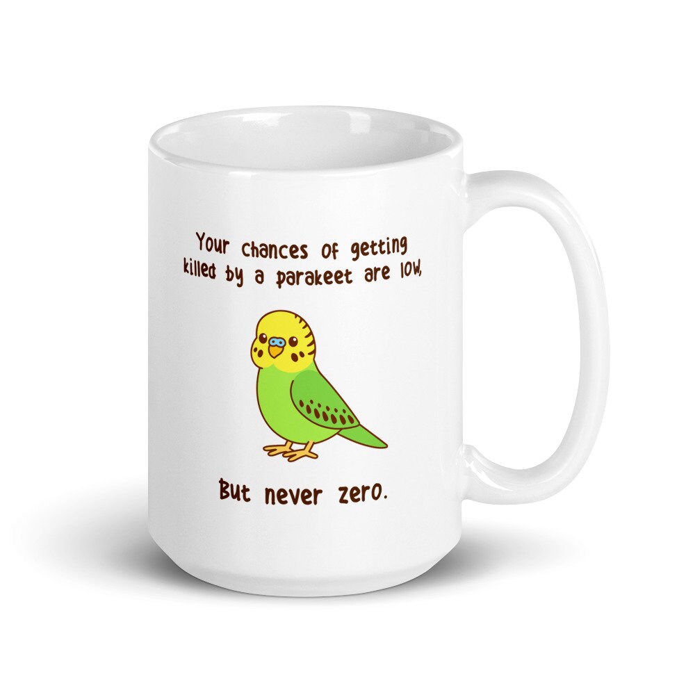 Details about   Funny Cockatoo White Parrot Mug For Men Women Animal Lovers Coffee Mug 11oz/15oz 
